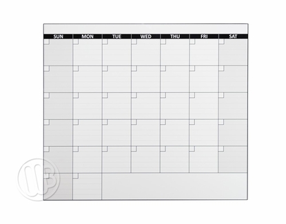 One Month Calendar Magnet